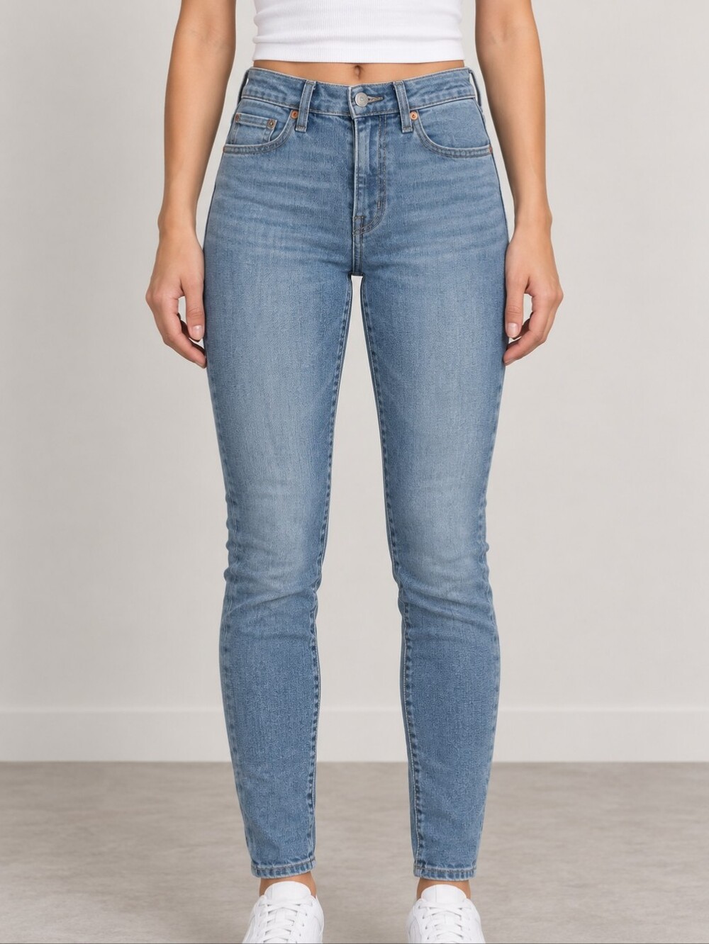 💙 LEVIS Women’s Light Blue High-Rise Skinny Jeans